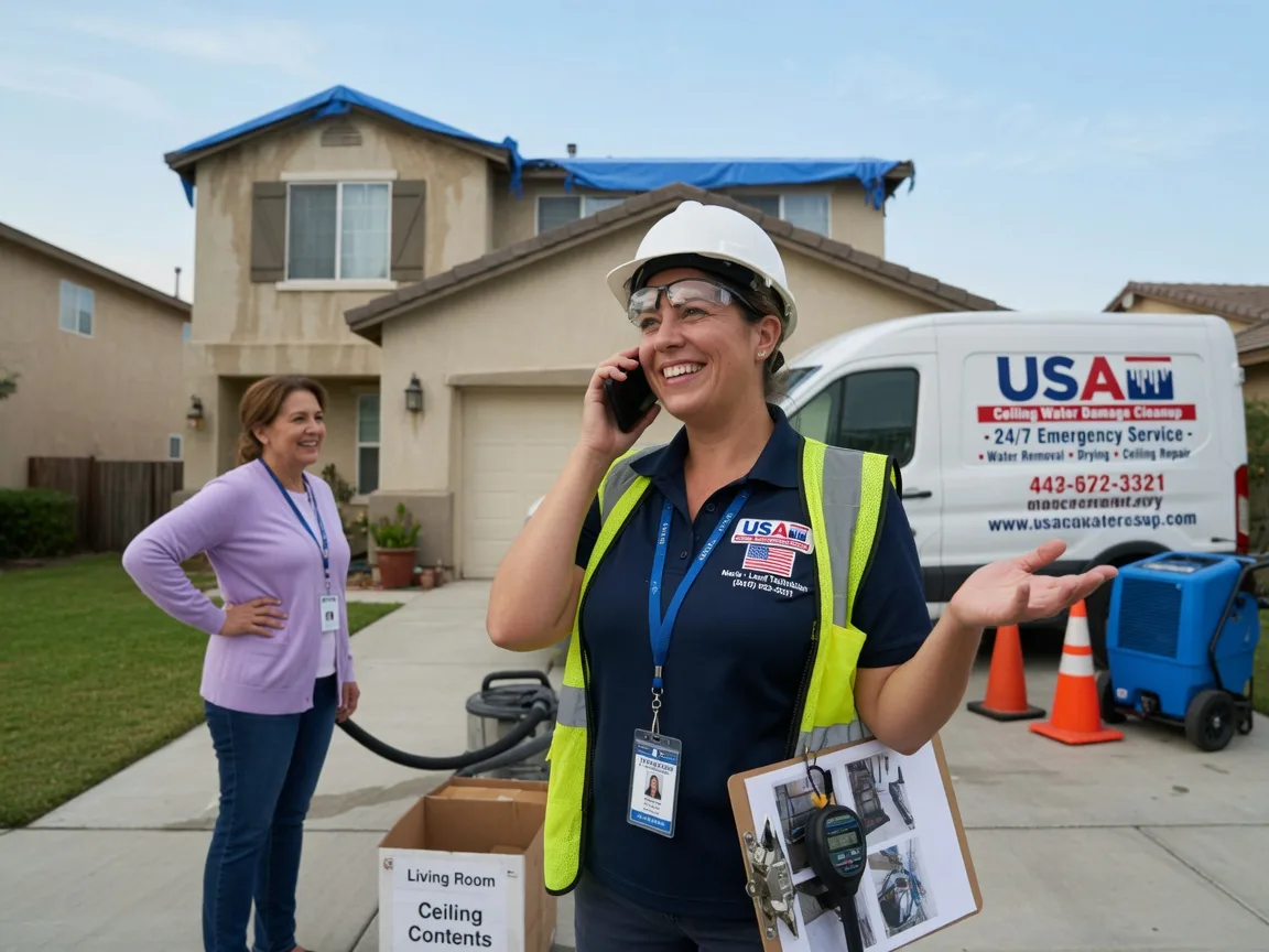 Ceiling Water Damage Restoration Lake Mills, IA FAQs